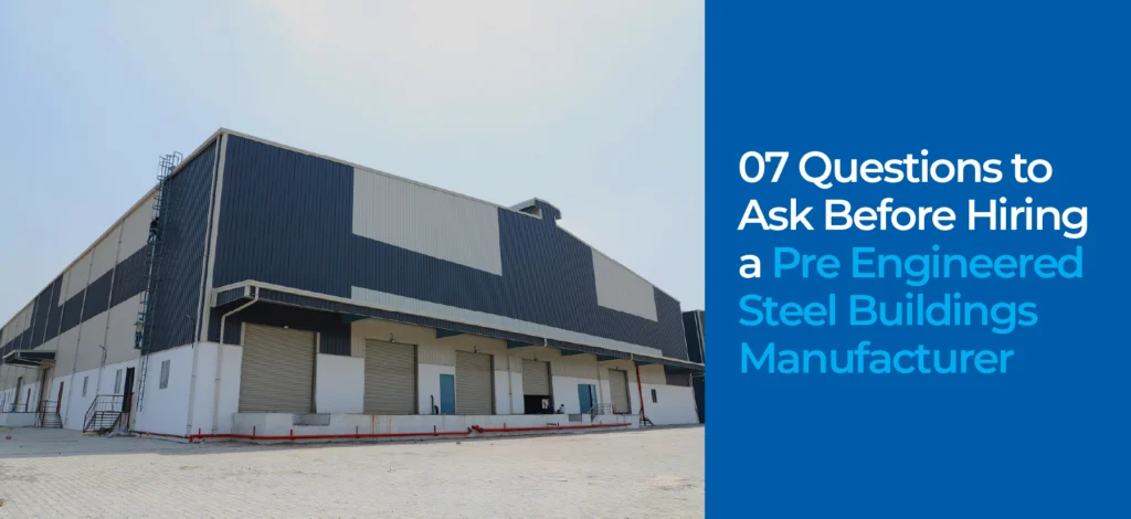 Pre Engineered Steel Building Manufacturer